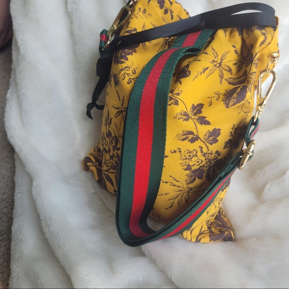 Gucci string bag converted in to belt bag . - Picture 5 of 16